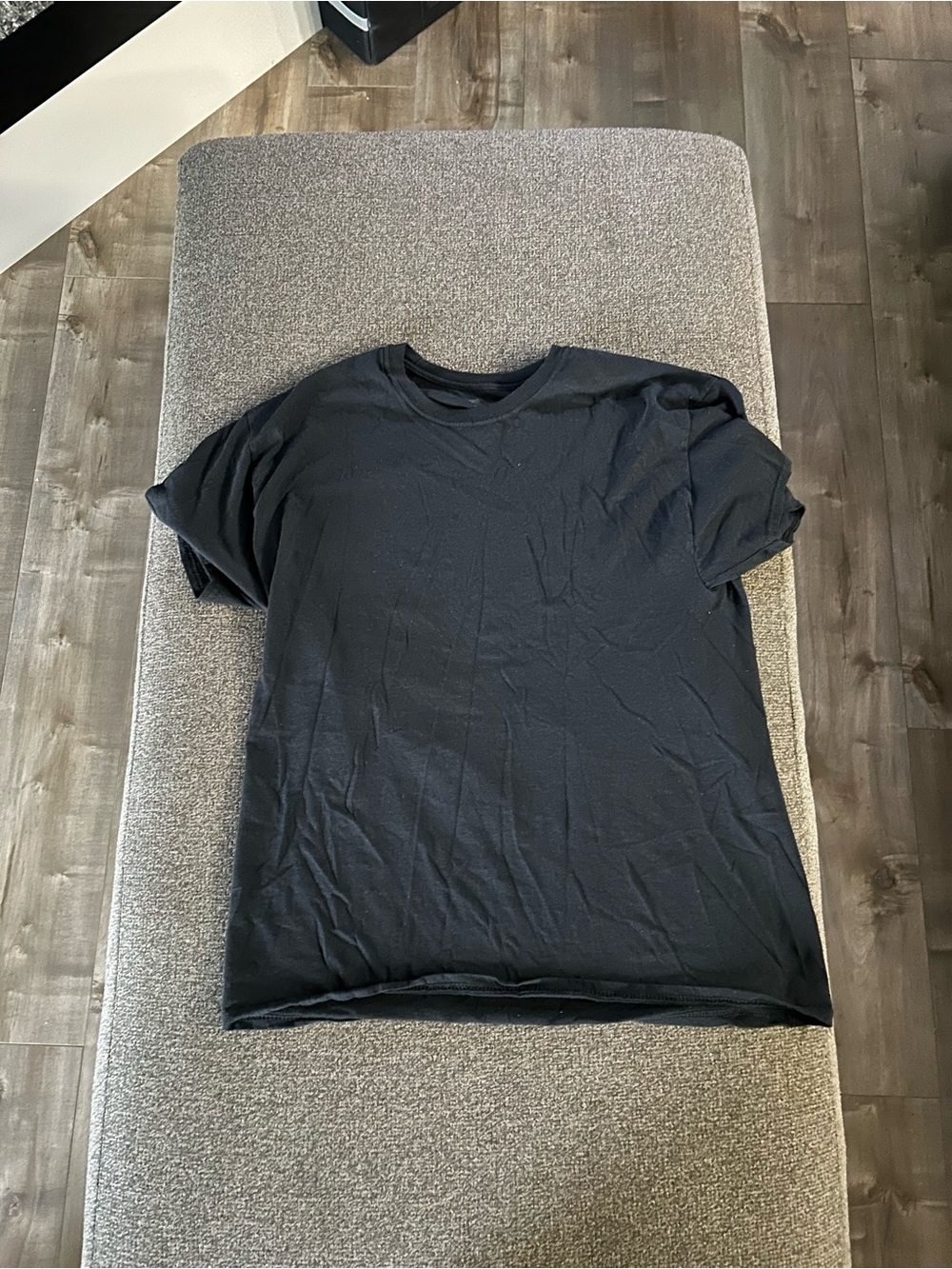 Men's Black Crew Neck T-Shirt